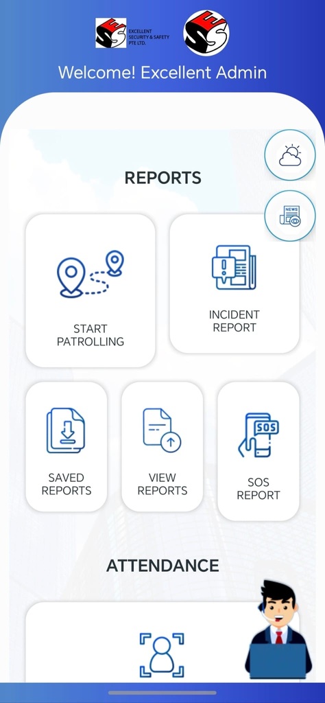 IREP Dashboard Screen
